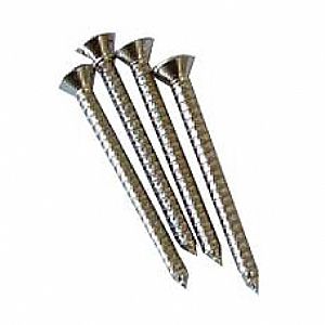 FENDER NECK MOUNTING SCREWS CHROME (4)