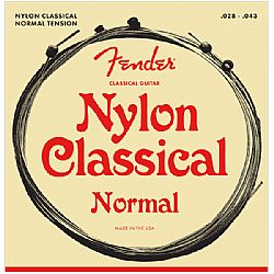 FENDER 130 CLASSICAL GUITAR STRINGS BALL END 