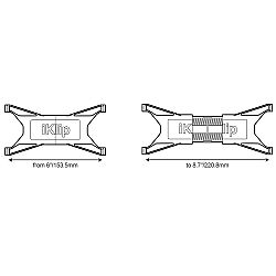 IK MULTIMEDIA IKLIP XPAND MIC STAND SUPPORT FOR iPAD & TABLETS 