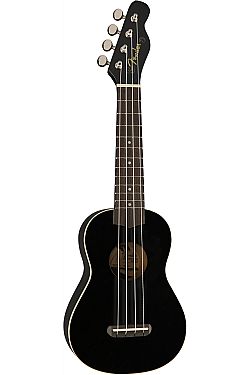 FENDER VENICE SOPRANO UKULELE BLACK