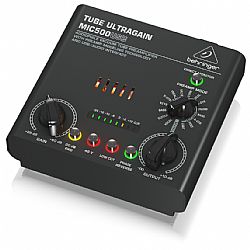 BEHRINGER MIC500USB TUBE ULTRAGAIN ΠΡΟΕΝΙΣΧΥΤΗΣ ΜΕ ΛΥΧΝΙΑ