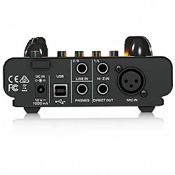 BEHRINGER MIC500USB TUBE ULTRAGAIN ΠΡΟΕΝΙΣΧΥΤΗΣ ΜΕ ΛΥΧΝΙΑ
