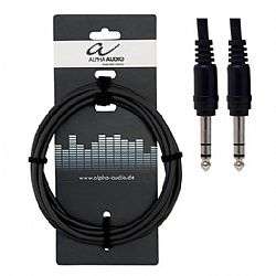 ALPHA AUDIO CABLE JACK STEREO - JACK STEREO 0.6m