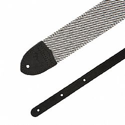 FENDER DELUXE BLACK TWEED LEATHER STRAP