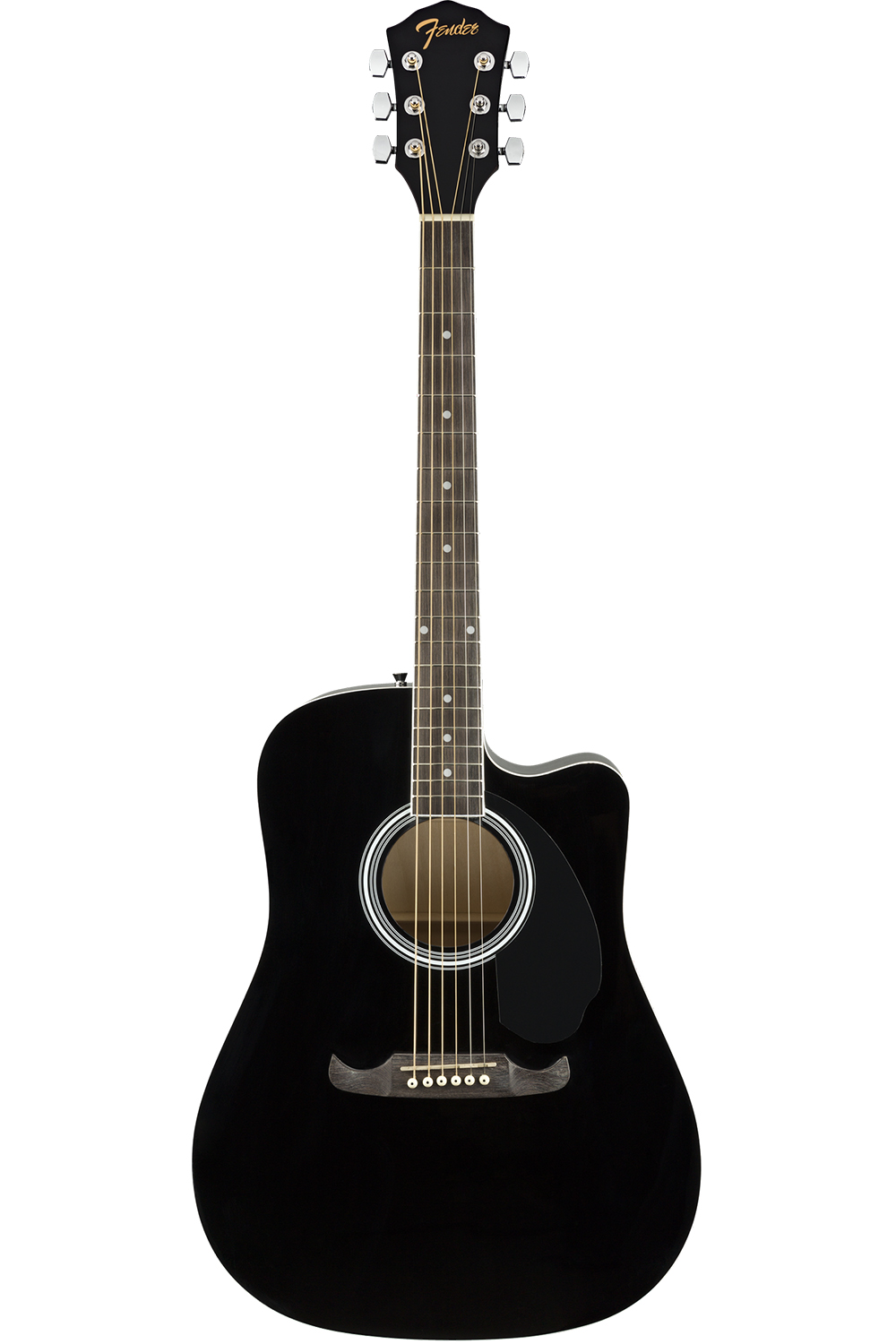 FENDER FA-125CE DREADNOUGHT BLACK