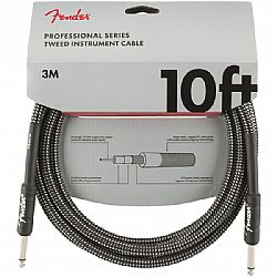 FENDER PRO INSTRUMENT CABLE GREY TWEED 3m 