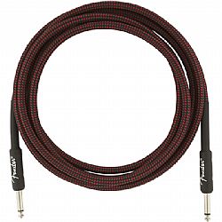 FENDER PRO INSTRUMENT CABLE RED TWEED 3m 