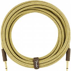 FENDER DELUXE INTRUMENT CABLE TWEED 5.5m