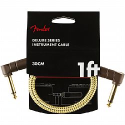 FENDER DELUXE PATCH CABLE TWEED 0.30m 