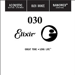ELIXIR 030 NANOWEB 80/20 BRONZE