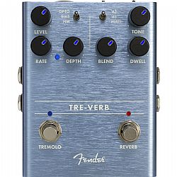 FENDER TRE-VERB DIGITAL REVERB/TREMOLO PEDAL