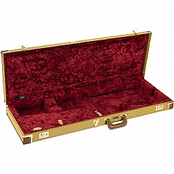 FENDER CLASSIC SERIES WOOD CASE STRAT/TELE CASE TWEED