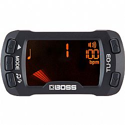 BOSS TU-03 CLIP-ON TUNER-METRONOME 