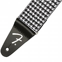 FENDER HOUNDSTOOTH JACQUARD STRAP WHITE