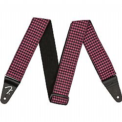 FENDER HOUNDSTOOTH JACQUARD ΖΩΝΗ ΚΙΘΑΡΑΣ ΡΟΖ