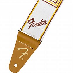 FENDER WEIGHLESS MONOGRAM STRAP W/B/Y
