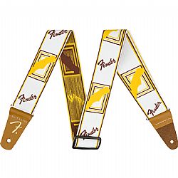 FENDER WEIGHLESS MONOGRAM STRAP W/B/Y 