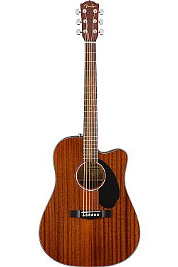 FENDER CD-60SCE WN ALL MAHOGANY