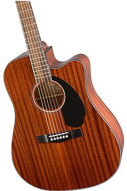 FENDER CD-60SCE WN ALL MAHOGANY