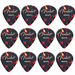FENDER 551 SHELL HEAVY PICKS (12)