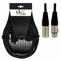 ΚΑΛΩΔΙΟ ΜΙΚΡΟΦΩΝΟΥ ALPHA AUDIO XLR (F) - XLR (M) 9m