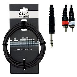 ΚΑΛΩΔΙΟ ALPHA AUDIO ΚΑΡΦΙ STE - 2RCA ΑΡΣ 3m