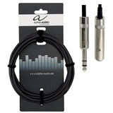 ΚΑΛΩΔΙΟ ALPHA AUDIO ΚΑΡΦΙ ΑΡΣ STEREO - ΚΑΡΦΙ ΘΗΛ STEREO 3m