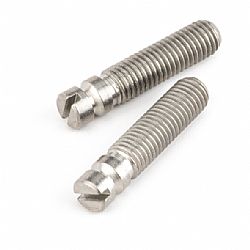 FENDER SCREW MACHINE-BRIDGE PIVOT SCREWS (2)