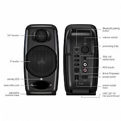 IK MULTIMEDIA iLoud MICRO MONITOR REFERENCE SPEAKERS BLK