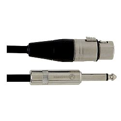 ALPHA AUDIO MICROPHONE CABLE XLR (F) - JACK MONO 1.5m