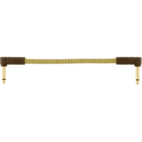 FENDER DELUXE PATCH CABLE TWEED 0.15m