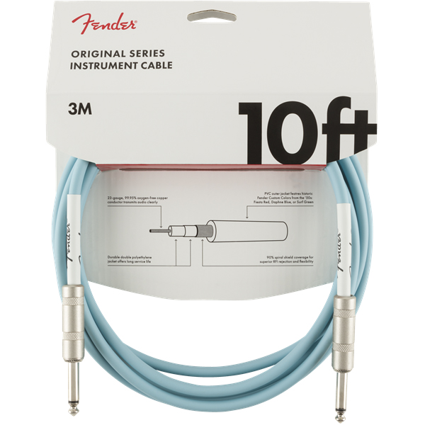 FENDER ORIGINAL INSTRUMENT CABLE DPB 3m