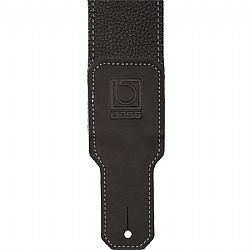 BOSS BSL-30-BLK 3'' PREMIUM LEATHER INSTRUMENT STRAP