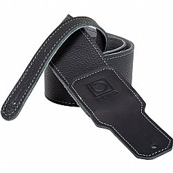 BOSS BSL-30-BLK 3'' PREMIUM LEATHER INSTRUMENT STRAP