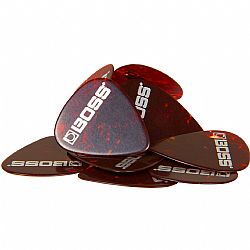 BOSS BPK-12-ST SHELL THIN PICKS (12)