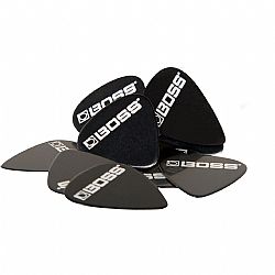BOSS BPK-12-BH BLACK HEAVY PICKS (12)