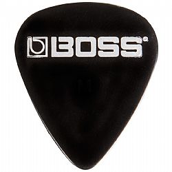 BOSS BPK-12-BM BLACK MEDIUM PICKS (12)