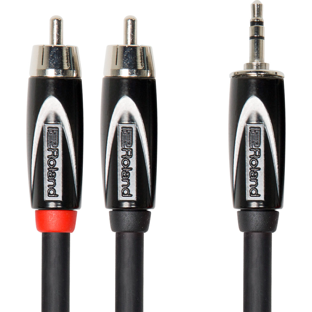ROLAND RCC-5-352RV2 ΔΙΠΛΟ RCA-ΜΙΝΙ ΚΑΡΦΙ STEREO 1.5 m