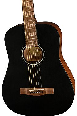 FENDER FA-15 ΑΚΟΥΣΤΙΚΗ ΚΙΘΑΡΑ 3/4 BLACK WN