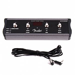 FENDER 4-BUTTON FOOTSWITCH for MUSTANG SERIES