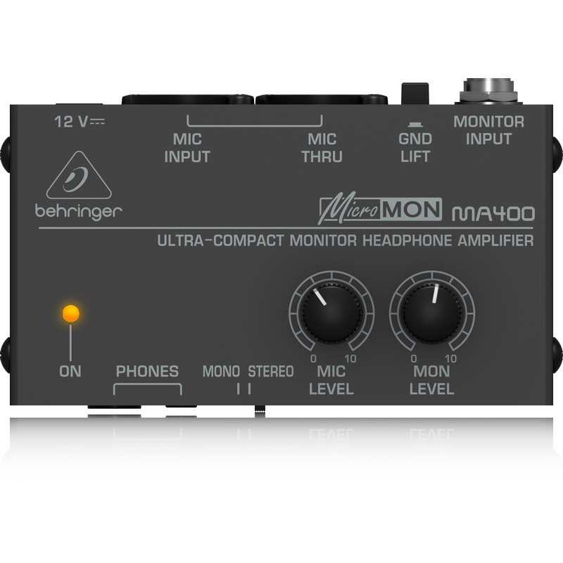 BEHRINGER MICROMON MA400 ΕΝΙΣΧΥΤΗΣ ΓΙΑ ΑΚΟΥΣΤΙΚΑ