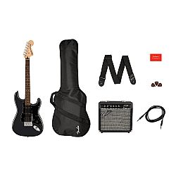 ΠΑΚΕΤΟ ΗΛ/ΚΗΣ Fender SQUIER AFFINITY HSS STRAT LRL CFM ME FRONTMAN 15G