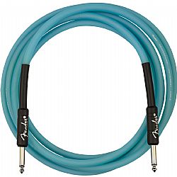FENDER PRO GLOW IN THE DARK GUITAR CABLE BLUE 3m