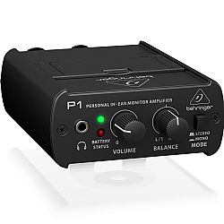 BEHRINGER P1 PERSONAL IN-EAR MONITOR AMPLIFIER