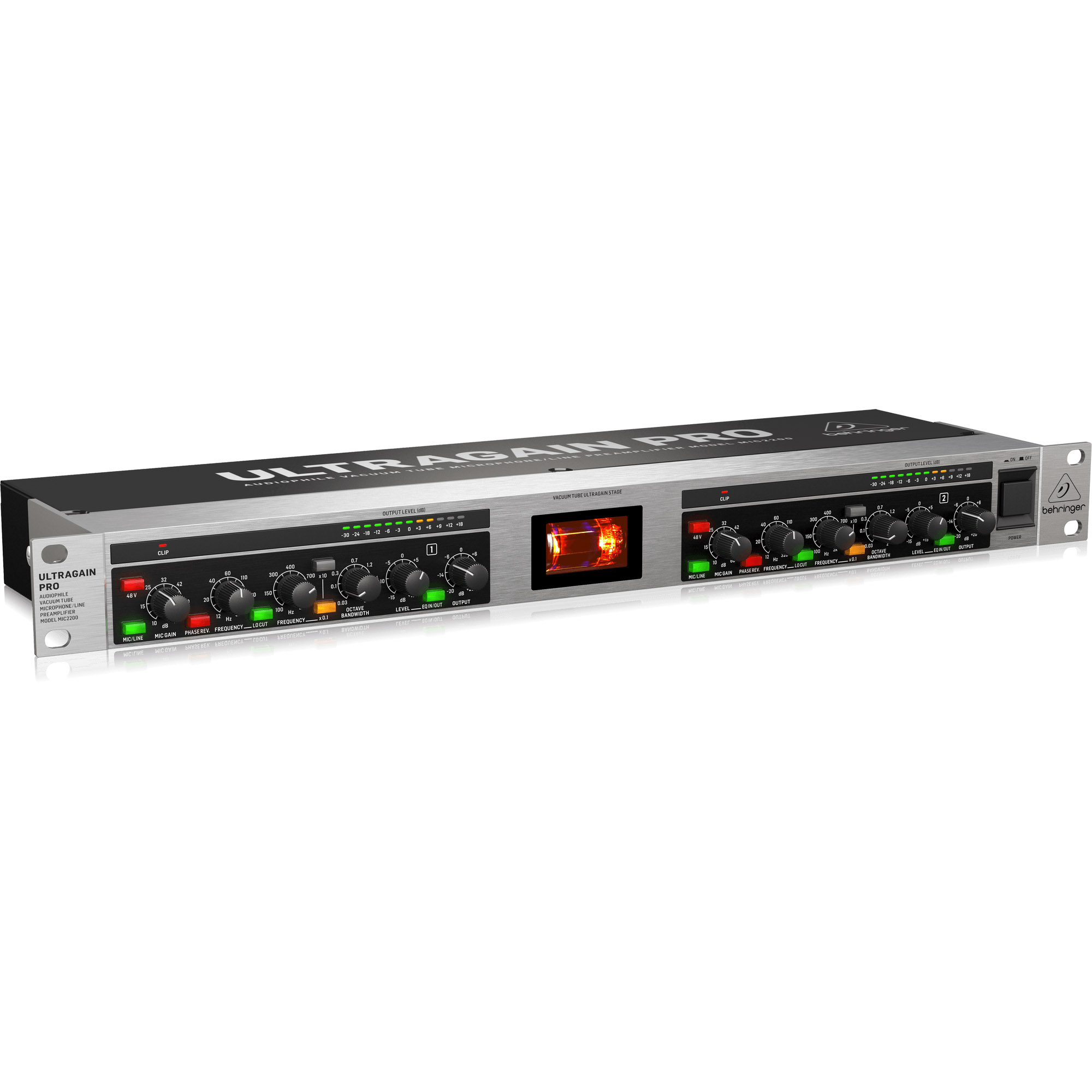 BEHRINGER MIC2200 V2 ΛΑΜΠΑΤΟΣ ΠΡΟΕΝΙΣΧΥΤΗΣ