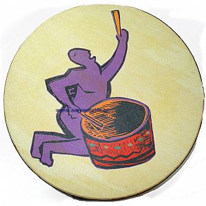 REMO 4''x16'' FRAME DRUM MICKEY HART EDGE MAN