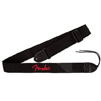 FENDER POLY RED LOGO STRAP
