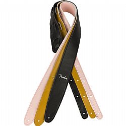 FENDER VEGAN LEATHER STRAP 2.5'' BLK