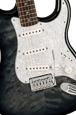 Fender SQUIER FSR AFFINITY STRAT QMT BBST