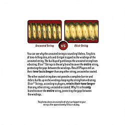 ELIXIR 14087 NANOWEB BASS STRINGS 45-105 EXTRA LONG SCALE